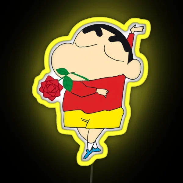 Shin Chan Cute RGB Neon Sign