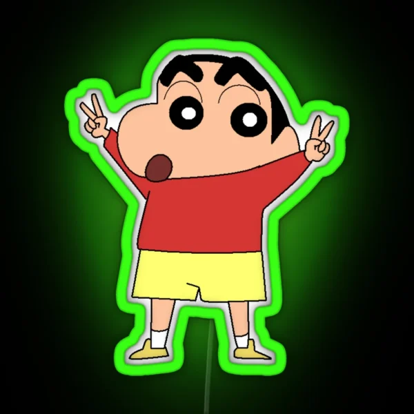Shin Chan Ok RGB Neon Sign