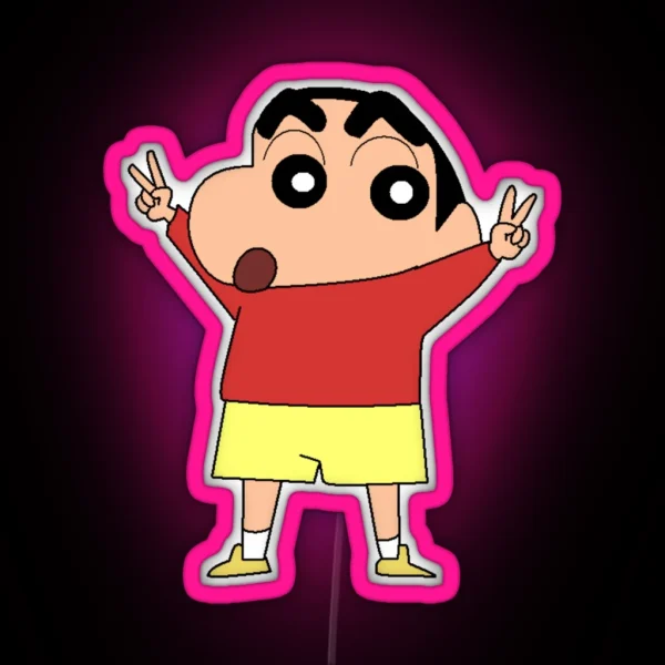 Shin Chan Ok RGB Neon Sign