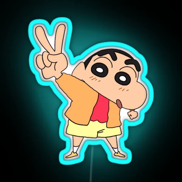 Shin Chan Ok V1 RGB Neon Sign