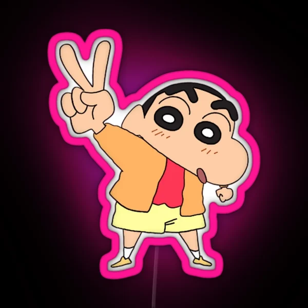Shin Chan Ok V1 RGB Neon Sign