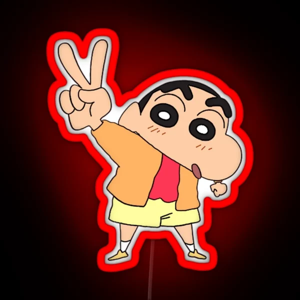 Shin Chan Ok V1 RGB Neon Sign