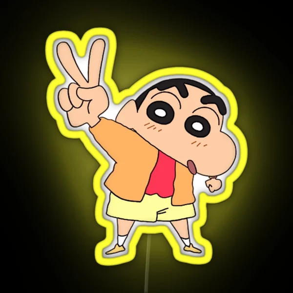 Shin Chan Ok V1 RGB Neon Sign