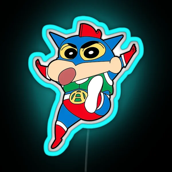 Shin Chan RGB Neon Sign