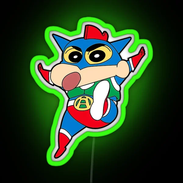 Shin Chan RGB Neon Sign