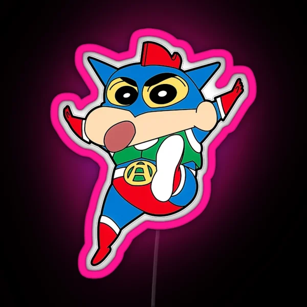 Shin Chan RGB Neon Sign