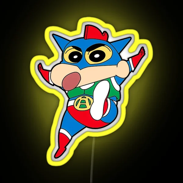 Shin Chan RGB Neon Sign