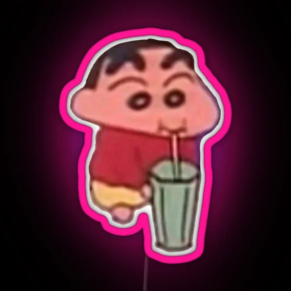 Shin Chan RGB Neon Sign