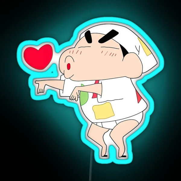 Shin Chan RGB Neon Sign