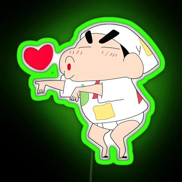 Shin Chan RGB Neon Sign