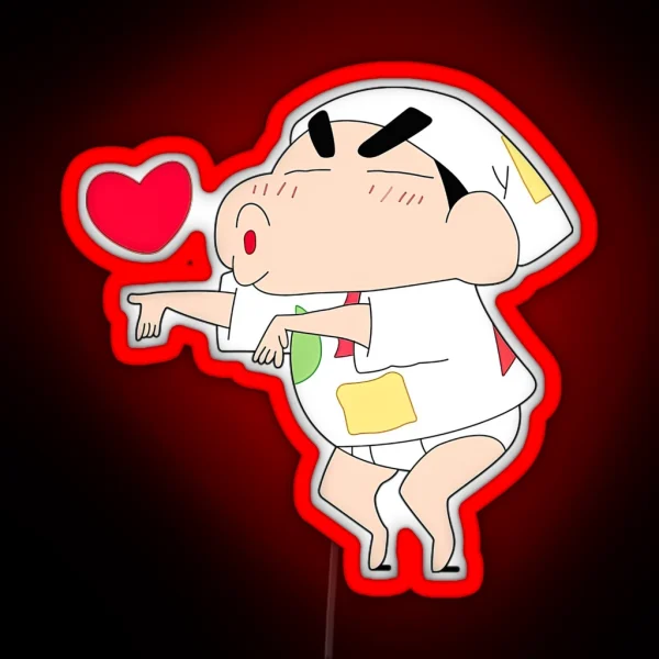 Shin Chan RGB Neon Sign