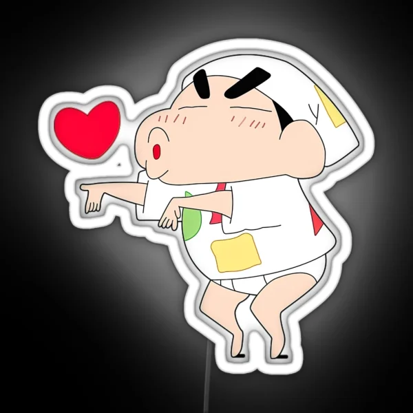 Shin Chan RGB Neon Sign