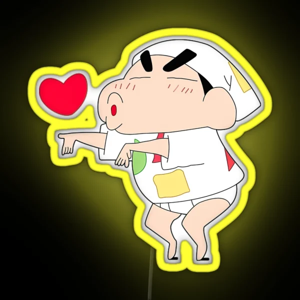 Shin Chan RGB Neon Sign