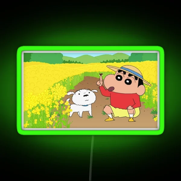 Shin Chan RGB Neon Sign