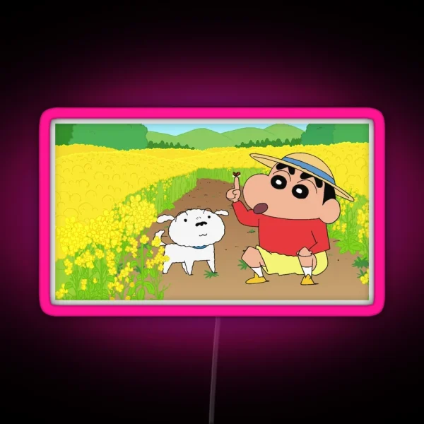 Shin Chan RGB Neon Sign