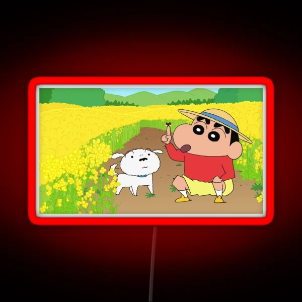 Shin Chan RGB Neon Sign