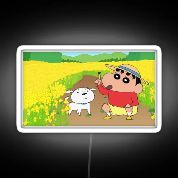 Shin Chan RGB Neon Sign