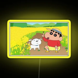 Shin Chan RGB Neon Sign