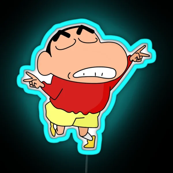 Shin Chan RGB Neon Sign