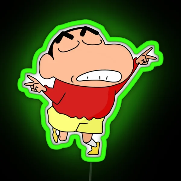 Shin Chan RGB Neon Sign