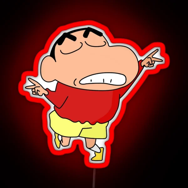 Shin Chan RGB Neon Sign