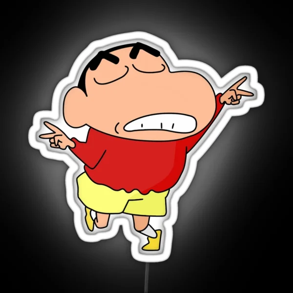 Shin Chan RGB Neon Sign