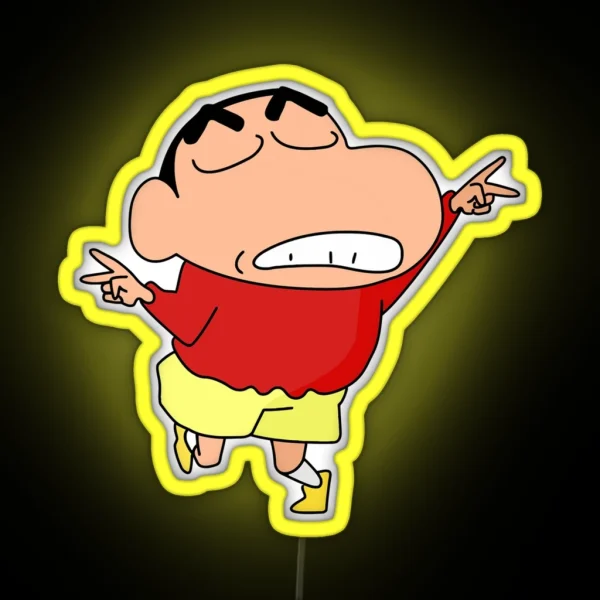 Shin Chan RGB Neon Sign