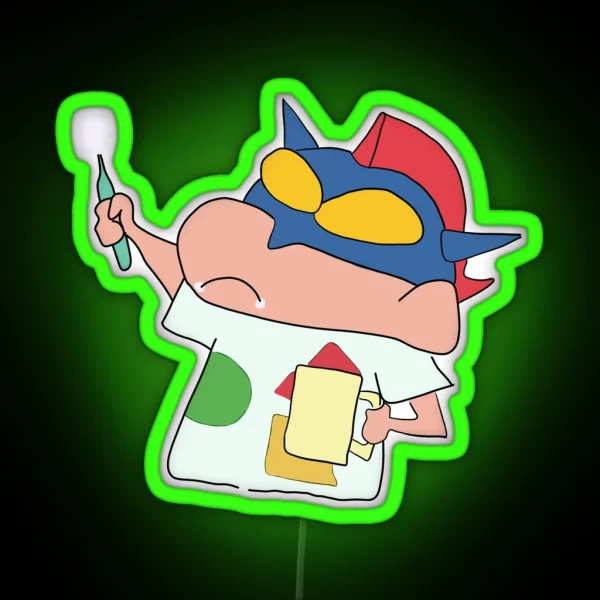 Shin Chan RGB Neon Sign