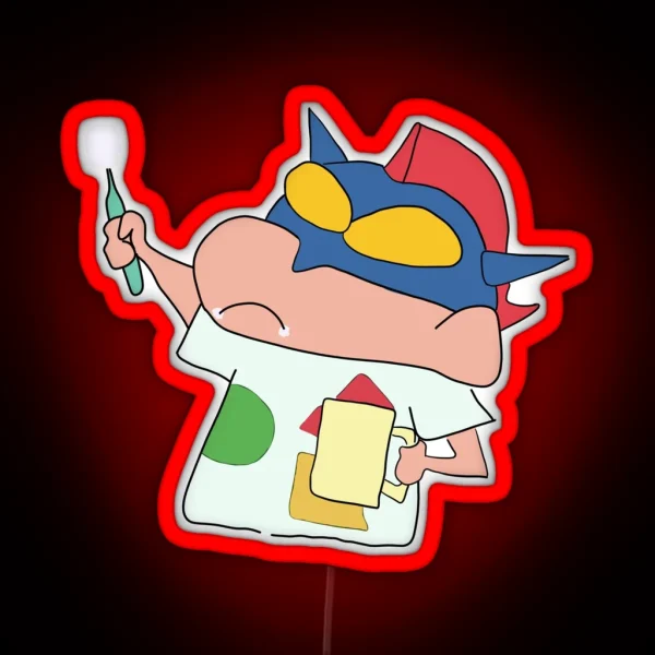 Shin Chan RGB Neon Sign