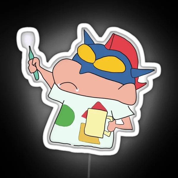 Shin Chan RGB Neon Sign