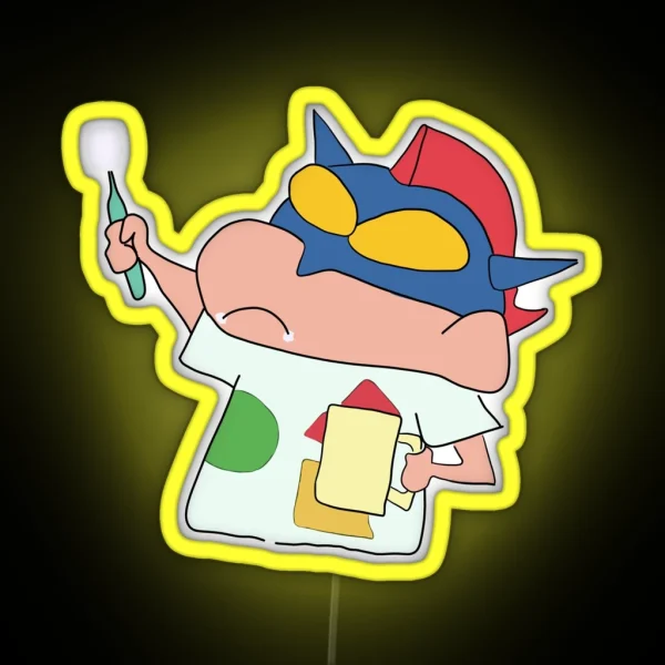 Shin Chan RGB Neon Sign