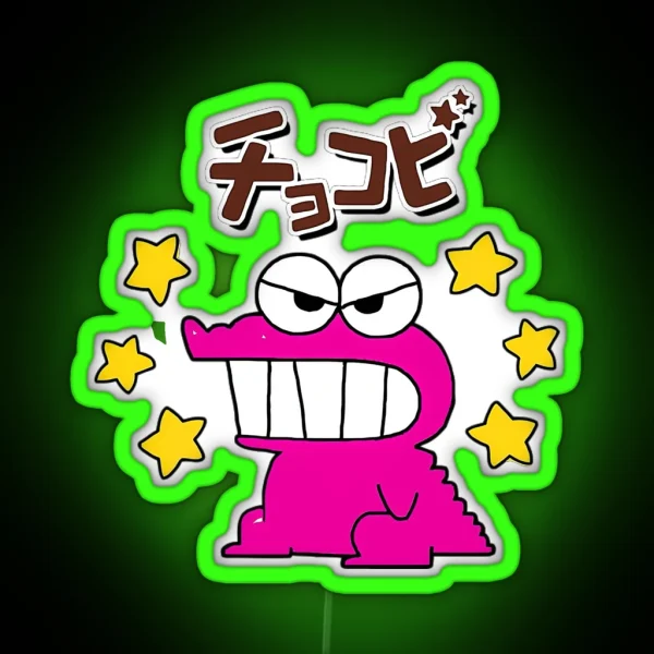 Shin Chan RGB Neon Sign
