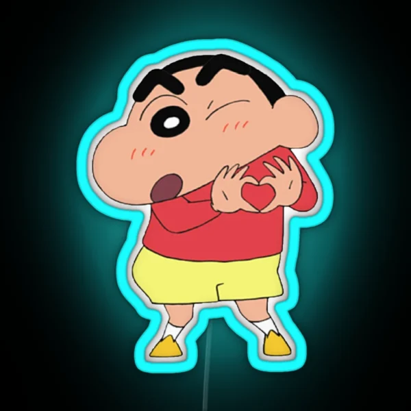 Shin Chan RGB Neon Sign