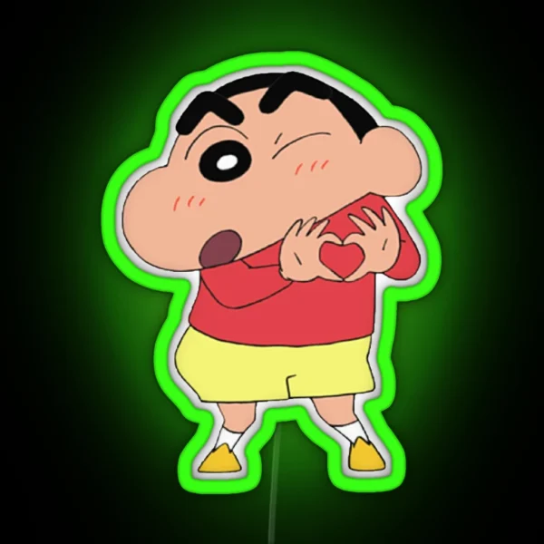 Shin Chan RGB Neon Sign