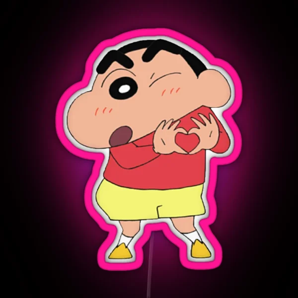 Shin Chan RGB Neon Sign