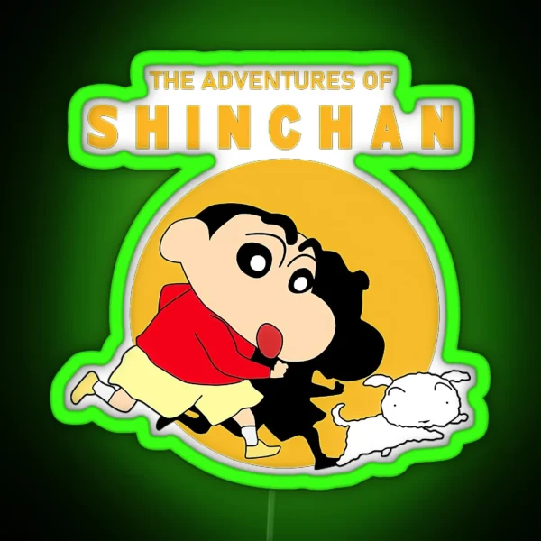 Shin Chan RGB Neon Sign