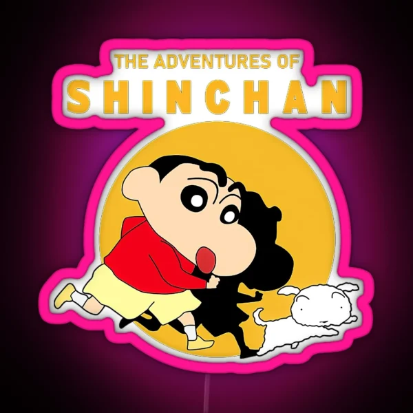 Shin Chan RGB Neon Sign
