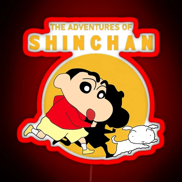 Shin Chan RGB Neon Sign