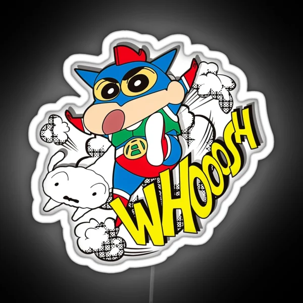Shin Chan Shin Chan Shin Channnnnn RGB Neon Sign