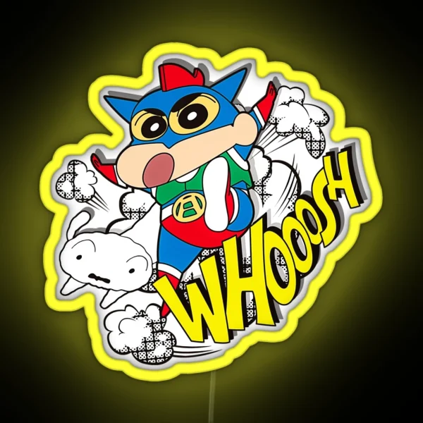 Shin Chan Shin Chan Shin Channnnnn RGB Neon Sign