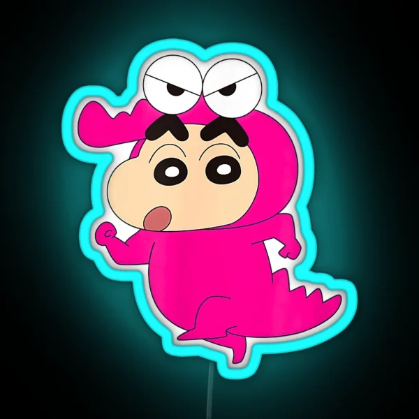 Shin Chann Shin Chan Shin Chan RGB Neon Sign