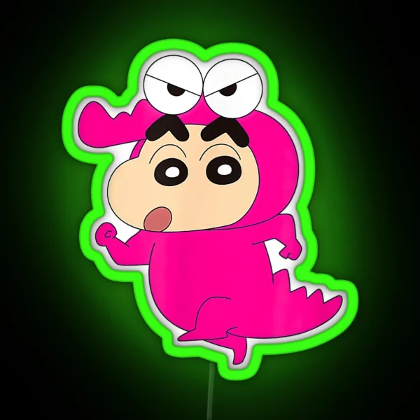 Shin Chann Shin Chan Shin Chan RGB Neon Sign