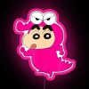 Shin Chann Shin Chan Shin Chan RGB Neon Sign