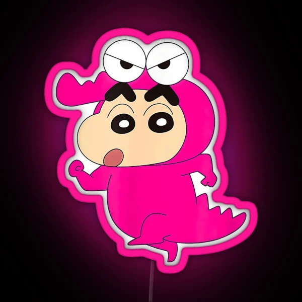 Shin Chann Shin Chan Shin Chan RGB Neon Sign