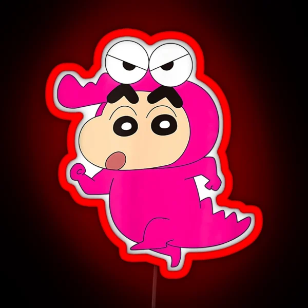 Shin Chann Shin Chan Shin Chan RGB Neon Sign