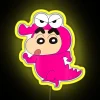 Shin Chann Shin Chan Shin Chan RGB Neon Sign - Image 6