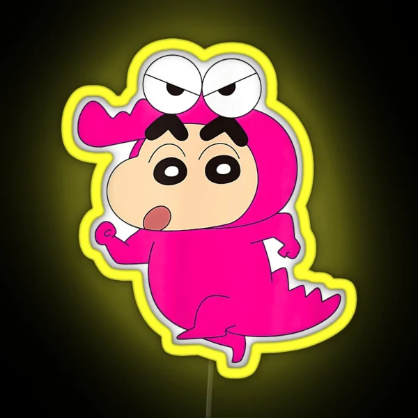 Shin Chann Shin Chan Shin Chan RGB Neon Sign