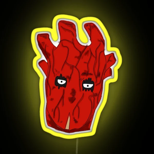 Shin Mask RGB Neon Sign
