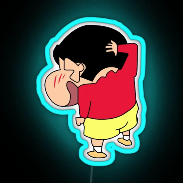 Shinchan Cute RGB Neon Sign