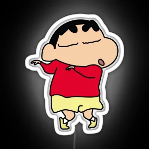 Shinnosuke Nohara Shin Chan RGB Neon Sign